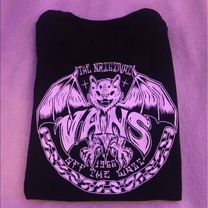 Vans black tee